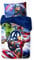 Marvel Avengers Single Duvet Cover – Captain America, Thor, The Hulk and Iron Man Reversible Bedding Set