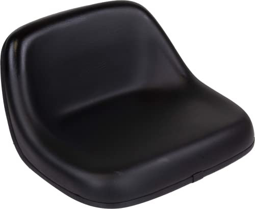 Zbox Seat Part # LMS2002- Siège universel à dossier haut pour tracteurs de tondeuse à gazon et de jardin - Remplacement et compatible avec plusieurs sièges de tracteur John Deere et tondeuse
