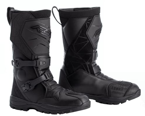 RST ADVENTURE-X CE MENS WATERPROOF BOOTS 2751 Motorcycle Motorbike Biker Rider Heavy Duty Touring Sports CE App Boot (43, numeric_9)
