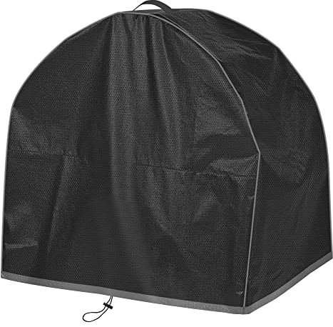 Kinkati Miter Saw Cover, 28in portable table saw cover, Fit for Most Miter Saws and planer, Water proof and Dustproof, 28L x 24W x 28H, Black