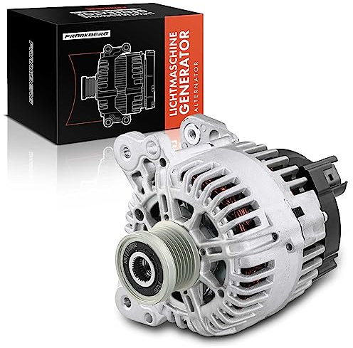 Frankberg Alternador Generador Gasolina Compatible con A3 Sportback 8PA 1.2L 2010-2013 Leon 1P1 2010-2012 Golf Plus 2009-2013 J.e.t.t.a IV 2010-Hoy Sustituir# 03F903023E