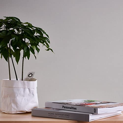 A.S. Création Maison Charme 390844 Plain Wallpaper Grey 10.05 m x 0.53 m Made in Germany