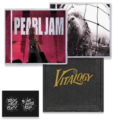 Pearl Jam 3 CD Debut Album Collection ( Ten / Vs. / Vitalogy ) + Including Bonus Art Card