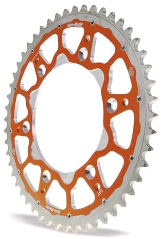Moto Master Krone Motorrad Offroad Fusion Series 520-51T aus gehärtetem Stahl und Aluminiumlegierung