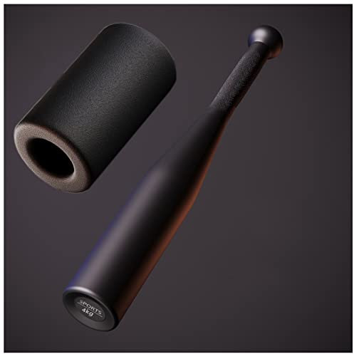 REOTEL Steel Indian Club Indian Club Stahl Schwungkeule fürs Effektive Ganzkörpertraining in Verschiedenen Gewichtsklassen Zuhause Krafttraining Keulen zum Muskelaufbau Aufwärmen,4kg/8.8lb