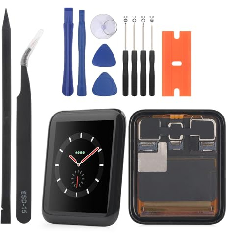 YHXMARSCAN Écran pour Apple Watch Series 3 GPS 42 mm LCD de remplacement pour Apple Watch Series 3 GPS 42 mm Écran tactile Digitizer Assemblée (pas pour 38 mm)