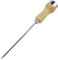 Lovelysp - Picador de hielo de acero inoxidable con mango de madera, mango de madera, herramienta de cocina, 1 unidad
