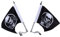 Luocute Kit de Mât de Drapeau Tête de Mort, Drapeau de Moto L R de Remplacement pour Gold Wing Tour DCT 2018-2020, Couvercle de Moto, Drapeau de Montage sur Coffre et Drapeau POW MIA 14