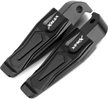 TREONK CNC Aluminium Arrière Repose Pieds Footpeg,Repose-pieds passager pour Xmax 300 250 XMAX300 XMAX250 2017-2024