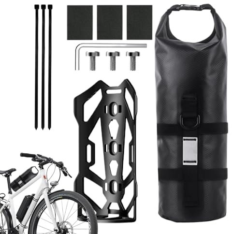 Tasche - 5-Liter-Umhängetasche, wetterfeste Satteltasche mit reflektierenden Streifen, Tasche für Abenteuer in den Bergen