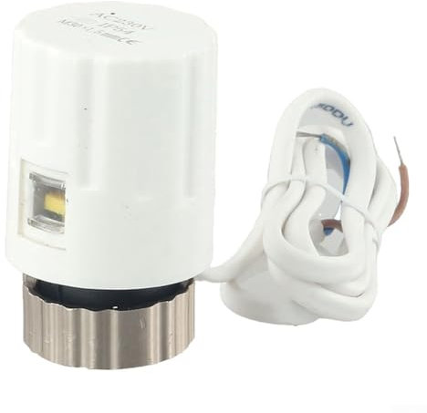 Wasser-Fußbodenheizungs-Stellantrieb, 230 V, normalerweise offen, elektrischer Heizungsaktor, Fußbodenheizung, Wasserverteiler, zur Einstellung des Wasserflusses der Fußbodenheizungsversorgung (1