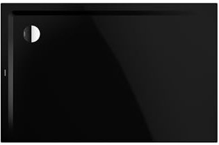 Kaldewei SUPERPLAN 1853-1, Duschwanne, 140x90cm, 385300013701, Farbe: Schwarz