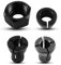 TIKSCIENCE Collet Kit Fit for Makita 3621 3621A 3620 RP0900K 1-1/4 HP RT0700CX3 RT0700C RT0701C RT0701CX3 XTR01Z Replace 763637-1, Trim Router Accessories Collet Kit, 1/4 Inch 6.35mm