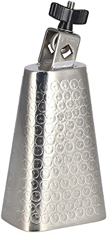 6-Zoll-Kuhglocke aus galvanisiertem Metall, Jubelglocke, Schlagzeug-Set, Zubehör, Schlaginstrument