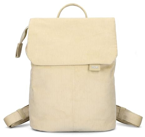 Zwei Damen City-Rucksack Mademoiselle.M MR13 Tagesrucksack 7 Liter, gepolstertes Laptopfach, Magnet-Verschlussklappe, Hauptfach mit Reißverschluss, Rückenpolsterung, klassisch-elegant