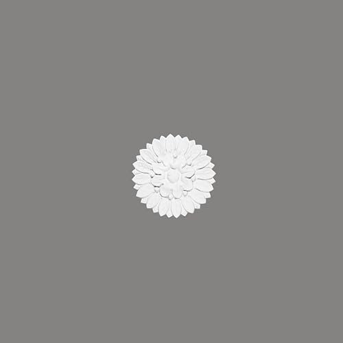 mardom Decor – Techo Pared roseta | b3002 | estuco, diámetro 15,5 cm, adornos