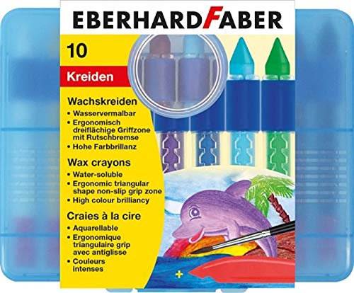 Eberhard-Faber Pastell, gewachst in 10 Farben