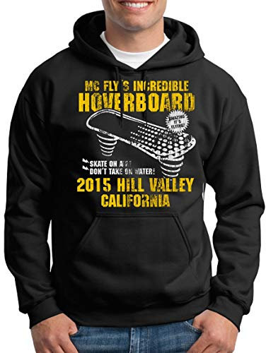TShirt-People Hoverboard California Kapuzenpullover Herren XXL Schwarz