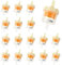 20Pcs Kraftstofffilter Benzinfilter passt 6mm 8mm Inline Kraftstofffilter,Universal Flüssigkeitsfilter motorrad benzinfilter Mit Magneten für Rasenmäher Auto Motorrad Roller