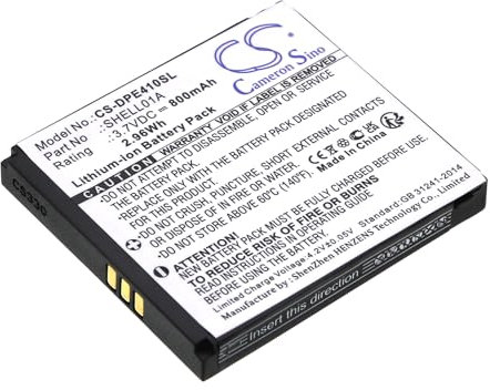 TCTK Akku 800mAh Kompatibel mit [Doro] PhoneEasy 409, PhoneEasy 409GSM, 410, 410GSM, 605, 605GSM, 610, 610GSM, 612, PhoneE FBA