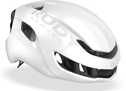 Rudy Project Nytron Aero Fahrradhelm, Weiß matt, Kopfumfang 55-58 cm