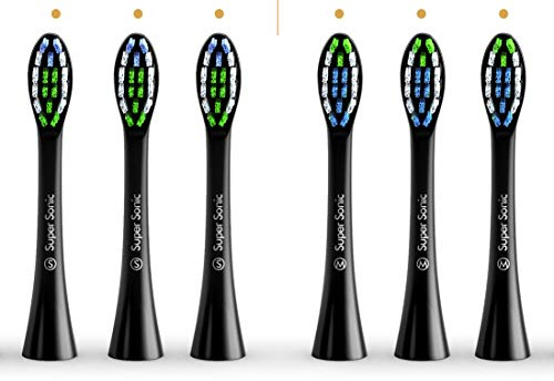 Wagner Stern. Têtes de brosse à dents de rechange d'origine pour brosses à dents Whiten+ Edition, Duette Series, WT8900 et WT8800.