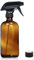 Botella de spray de vidrio ámbar vacía Botella de pulverización Vaporizador Vacío Reutilizable de Vidrio Ámbar Botella Pulverizador Spray de Plantas Gatillo de Pulverización para Vapeo (500 ml)