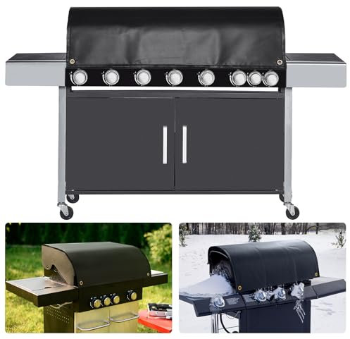 FLASLD Grill Insulation Blanket for Winter Cooking, 30x40 inch Thermal Smoker Cover Heat Shield for Stove, Refrigerator and Cabinet Insulation, Carbon Felt Blanket for Traeger Grill