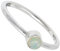 SILVERNROCK Opal Edelstein-Bandring 925er Sterlingsilber-Bandring Herren- und Damen-Bandring alle Größen handgefertigter Schmuck ERG-107H_66 (21.0)