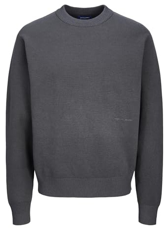 JACK & JONES Male Strickpullover Einfarbig Strickpullover