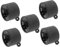 Kisangel Outdoor-Zubehör 5St Zubehör für Skateboard-Räder Skateboard-Radversorgung Longboard-Skateboard-PU-Rad flaschenzug tragbares Rad Brettrad für den Außenbereich ersetzen Rolle