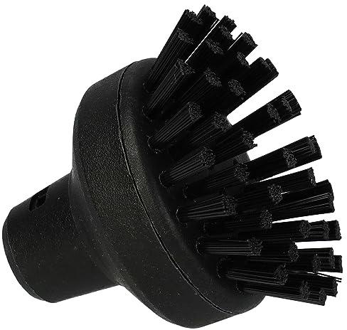 vhbw Rundbürste groß kompatibel mit Kärcher SC 3 EasyFix | SC 3 Deluxe EasyFix Premium Dampfreiniger - Dampfbürste