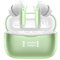 Wireless Earbuds, Bluetooth 5.3 Headphones In Ear with 4 HD microphone, 56H Playtime, HIFI Stereo In Ear Earphones, IPX7 Waterproof Bluetooth Earbuds, LED Display, USB-C, Sport/Work/Leisure/Green