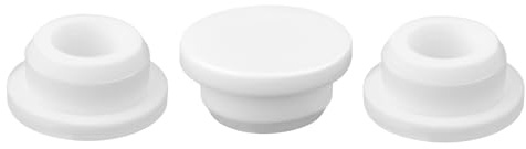 3pzs Goma Fregadero Desagüe Cubierta, Silicona Desagüe | Desbordamiento Tapa para Bañera Reutilizable Redondo Fregadero Agujero Inserto Lavabo Borde Tapón para Cocina Baño