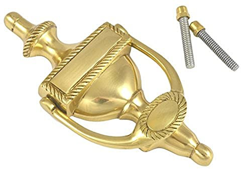 Bulk Hardware Bh05676?Style g?orgien Laiton poli de style Urne Heurtoir de porte, 150?mm