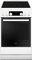 SHI 905 100 W Standherd Elektro, Induktion, 50 cm, feines Design, Weiß, Window Tim