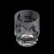 Dartington Crystal Aspect Football Tumbler, Single | Football Tumbler | 100mm | 35cl | Decorated Glass Features a Detailed 360-degree Etched Frieze of Football| Gift for Family or Friends