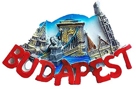 Budapest Ungarn 3D-Kühlschrankmagnet, Heim- und Küchendekoration, Magnetaufkleber, Budapest Ungarn, Kühlschrankmagnet, Sammlung, Souvenir, Geschenk