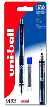 uni M5-450T Druckbleistift, Smoke + FOC Minen, kunststofffreie Verpackung, 238212356