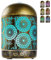 GeeRic Aroma Diffuser 300ML Luftbefeuchter Ultraschall Metall Vernebler,Raumbefeuchter Aromatherapie Öle Duftlampe für Büro, Schlafzimmer, Babies Kinderzimmer, Wohnzimmer, Schlafzimmer Bronze