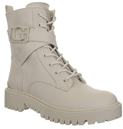 GUESS Gworana, Anfibi Donna, Avorio, 41 EU