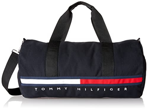 Tommy Hilfiger Tino HP Reisetasche, Th Deep Black, Einheitsgröße, Sportliche Tino Duffle Bag