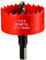 Hole Saw 60 mm, Bi-Metal Cutting Depth HSS M 42 Hole Cutter for Cutting Plastic, Drywall, Plasterboard and Soft Metal Sheet