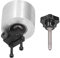 Bandschleifer Rollen Riemenschleifer Nachführrad, Aluminium Bandschleifer Antriebsrad Belt Sander Belt Grinder Nachführrad Riemenschleifer Antriebsrad Riemenschleifer-Antriebsrad Für Holzbearbeitung