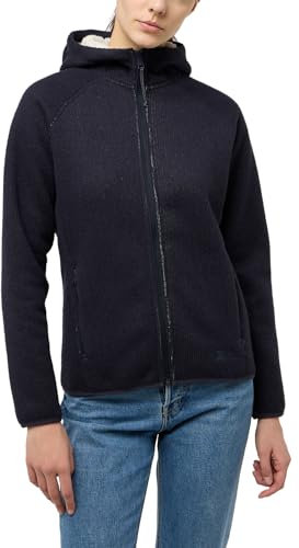 Jack Wolfskin Damen Kaminfeuer Hooded Jkt W, Dark Navy, L EU