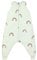LÄSSIG Kinder Schlafoverall ärmellos 2,5 TOG atmungsaktiv aus Bio Baumwolle/Sleeping Jumper Rainbow Mint, Größe 110/116