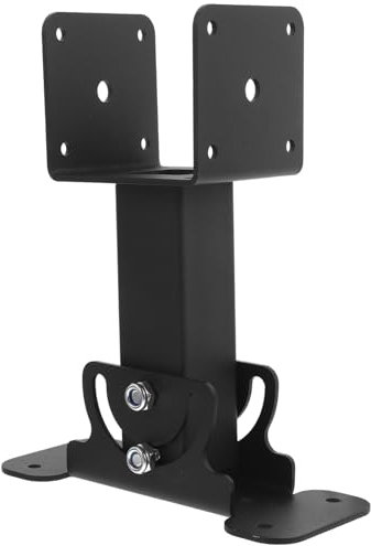 VANZACK Patio Pergola Accessory Heavy Duty Roof Mounting Bracket Reinforced Corner Support Brackets for Louvered Pergola