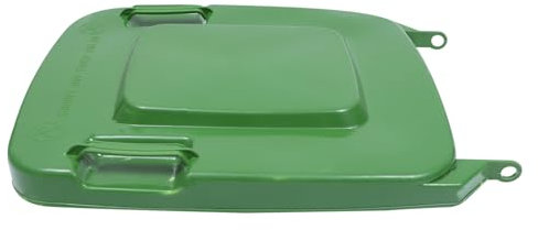 BIUDECO Trash Can Supply Part Plastic Lid for Recycling Waste Bin Suitable for Most Trash Cans