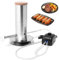 Umelee Generador de Humo Frío de Acero Inoxidable, Generador Humo para Horno de Humo, Productor de Humo Eléctrico con Bomba y Tapa, para Barbacoa
