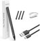 MAYDORHER Stylus Pen for Microsoft Surface Pro 11/10/9/X/8/7/6/5/4/3, Surface Book4/3/2, Go/Go2/Go3, Surface Laptop/Studio with 4096 Finest Control and Magnetic (Black)
